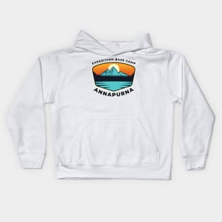 Annapurna mount Everest Katmandu Shop - Nepal Katmandu Travel Kids Hoodie